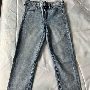 American Eagle Light Blue Denim Shorts